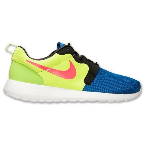 Nike Roshe Run Hyperfuse Premium Chaussures Homme Code de Style: 669689 400 Jeu Royal / Poin?on Hyper / Fluo