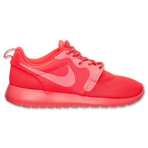 Nike Roshe Run Hyperfuse "Tonal" Chaussures Femme Code de Style: 642233 600 Pourpre Laser / Noir / Fluo