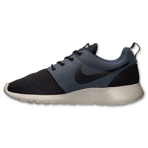 Nike Roshe Run Basket Homme Code de Style: 511881 090 Noir / Gris Foncé Aimant / Voile