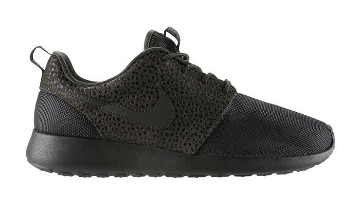 Nike Roshe Run PRM "Safari Pack" Chaussures Femme/Homme Code de Style: 525234-001 Noir / Minuit Brouillard