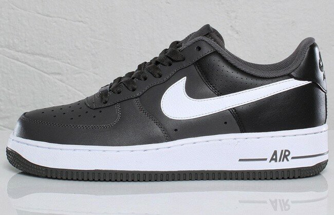 Chaussures Nike Air Force 1 Low (Basse) Mid (Milieu)night Fog Homme Code de Style: 315122-048 Blanc / Noir
