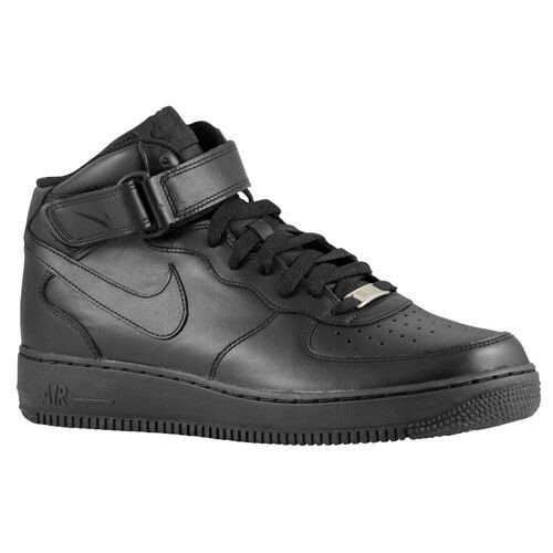 Nike Air Force 1 Mid (Milieu) Chaussures Homme Code de Style: 15123001 Noir