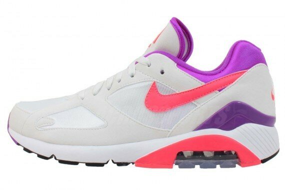 Nike Air Max Terra 180 QS Chaussure Homme Code de Style: 626960-165 Sommet Blanc / Laser Rouge Lumineux Magenta