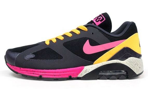 Nike Air Max Terra 180 "Gridiron" Chaussure Homme Feuille Rose / Ardoise Gris Foncé / Noir / Blanc / Jaune