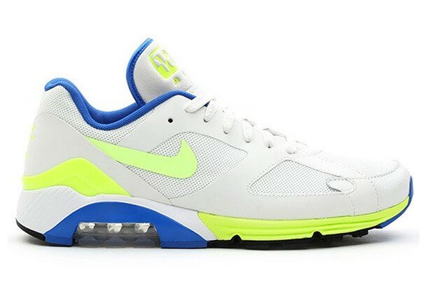 Nike Air Max Terra 180 QS Chaussure Femme Code de Style: 626500-134 Blanc Sommet - La Chaux Chaude - Bleu Saphir