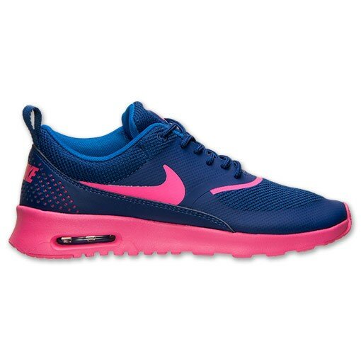 Nike Air Max Thea Chaussure Pour Femme Code de Style: 599409 405 Bleu Royal Profond / Rose Hyper / Cobalt Hyper