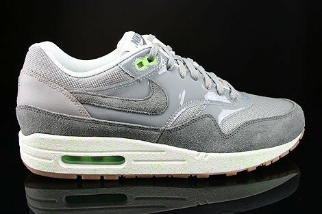 Nike Air Max 1 Chaussures Femme Code de Style: 319986-024 Grise Mine ?clair Chaux Voile Gris Mercure