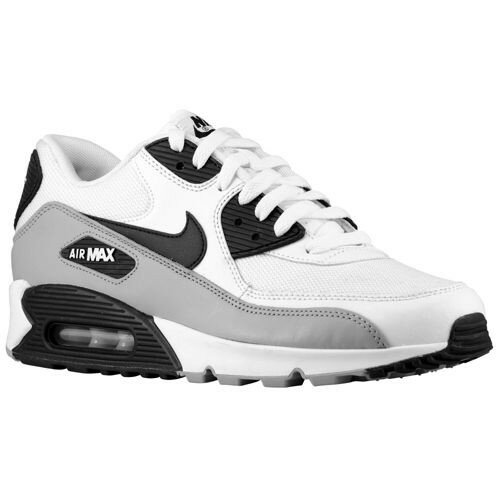 Chaussures Nike Air Max 90 Essential Homme Code de Style: 37374110 Blanc Neutre Argent Noir / Gris / Métallique