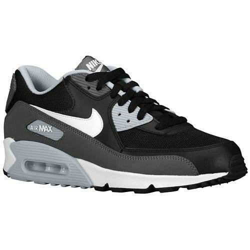 Chaussures Nike Air Max 90 Essential Homme Code de Style: 37384032 Noir / Gris Foncé / Loup Gris / Blanc