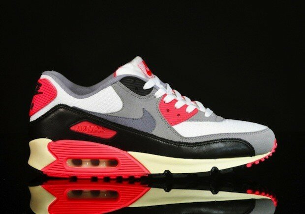 Nike Air Max 90 Infrared Vintage Chaussures Femme