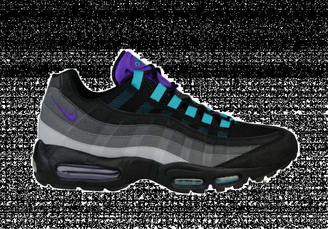 Chaussures Nike Air Max 95 "Black Grape" Homme Violet Bleu Bleu Noir