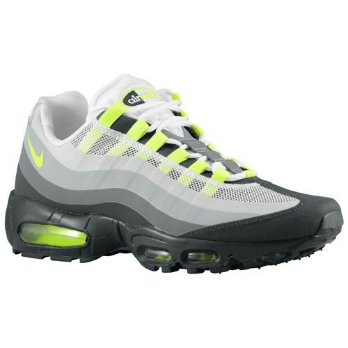Chaussures Nike Air Max 95 No Sew Homme Code de Style: 11306040 Anthracite / Fluo / Gris Clair / Loup Gris