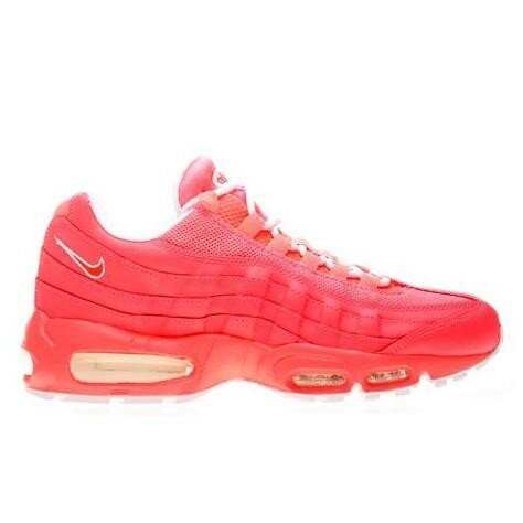 Chaussures Nike Air Max 95 "Hot Punch" Femme Tempête Rose Blanc
