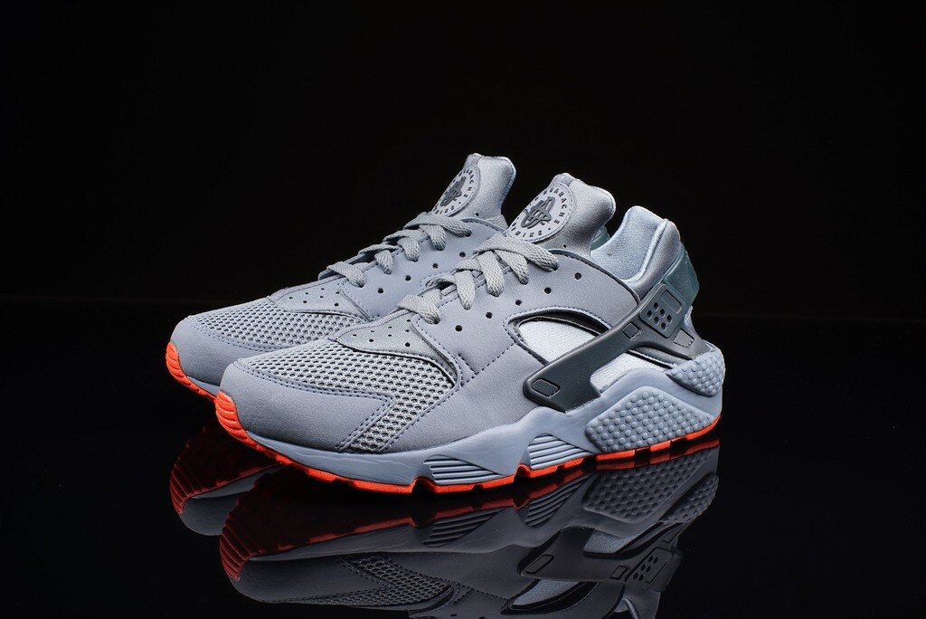 Basket Nike Air Huarache FB Homme Graphite / Pourpre Brillante