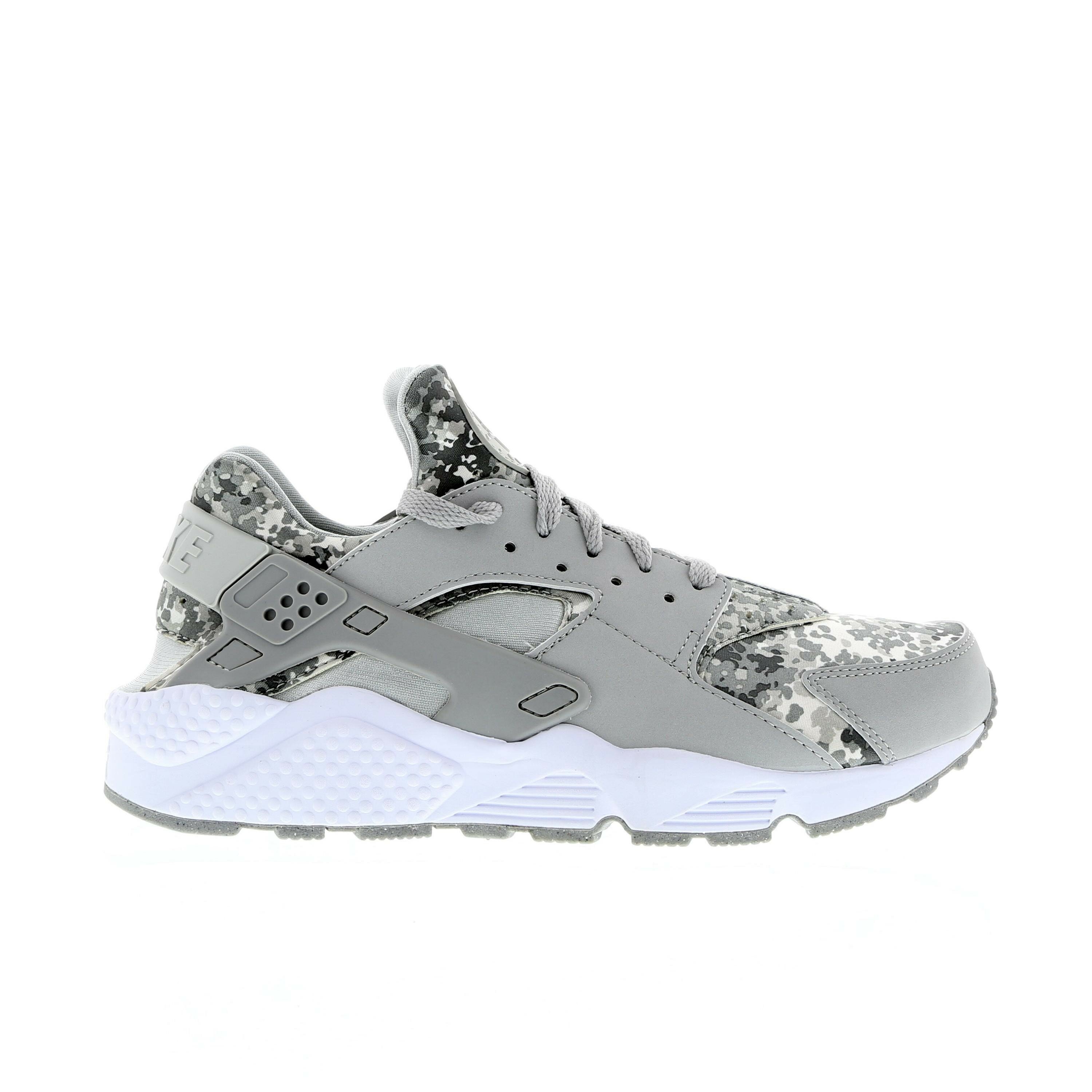 Basket Nike Air Huarache Camo Homme Code de Style: 318429-091 Gris / Gris / Blanc