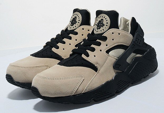 Basket Nike Air Huarache Homme Sable Noir