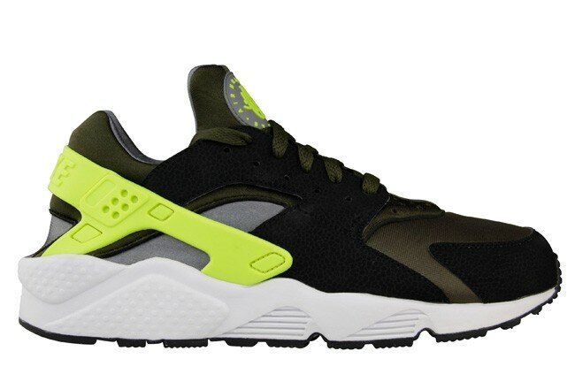 Nike Air Huarache Basket Homme Sombre Loden & Fluo