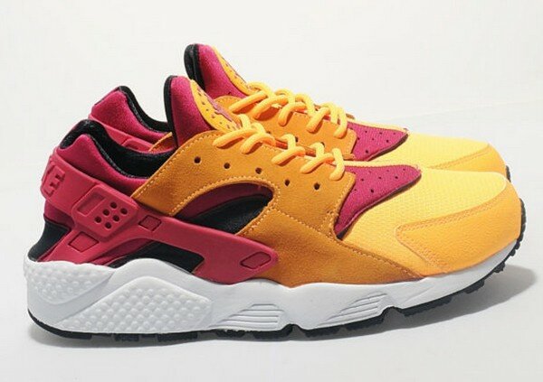 Nike Air Huarache Basket Homme Orange Laser