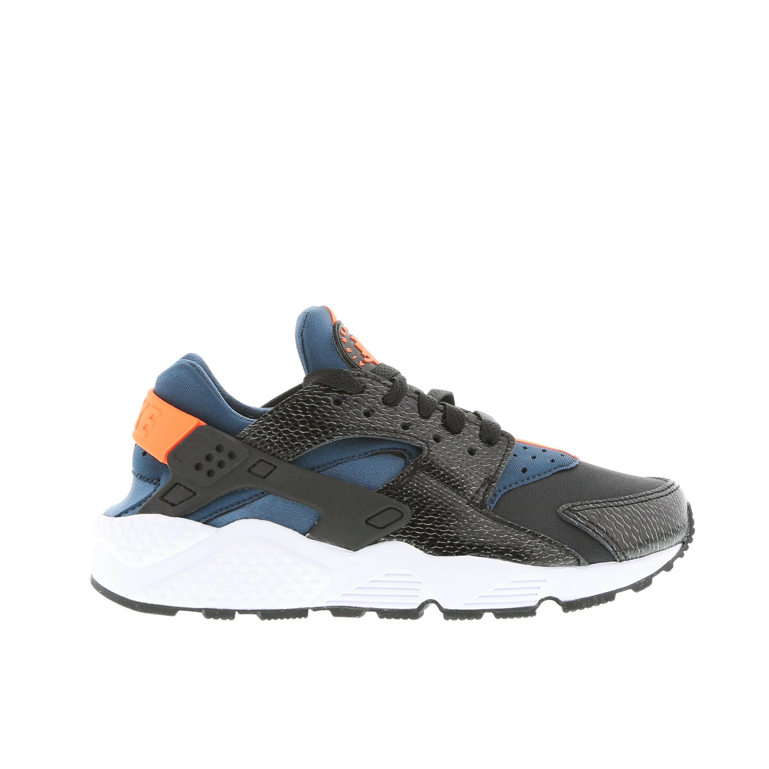 Basket Nike Air Huarache Femme Code de Style: 634835-084 Noir / Pourpre Hyper / Bleu De L'Espace