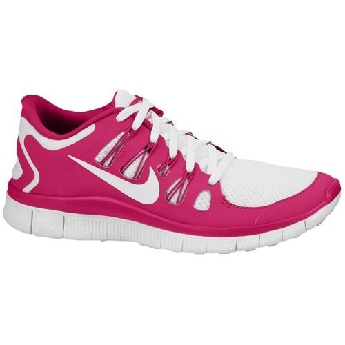 Chaussures de Running Nike Free 5.0+ Femme Blanc / Magenta Clair