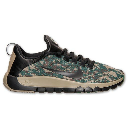 Chaussures Nike Free Trainer 5.0 TB Camo Homme Code de Style: 644682 332 Bureau Kaki / Vert Gorge / Bambou