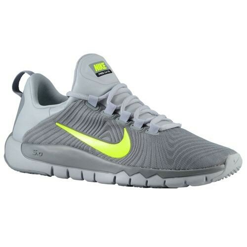 Nike Free Trainer 5.0 TB Chaussure d'Entra?nement Homme Code de Style: 44671077 Fra?che Gris / Loup Gris / Fluo