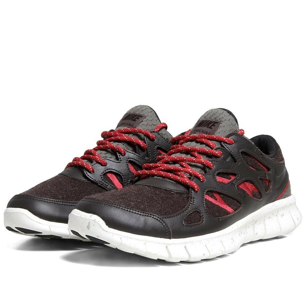 Chaussures de Running Nike Free Run +2 NRG Homme Code de Style: 577182-200 Velours Marron