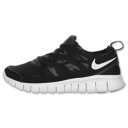 Nike Free Run 2 Chaussures de Running Femme Noir / Blanc