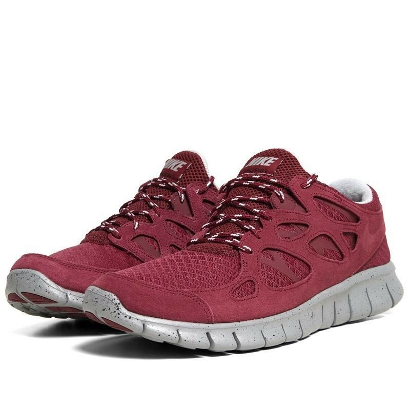 Nike Free Run 2+ Chaussures de Running Femme Code de Style: 537732 660 ?quipe Rouge