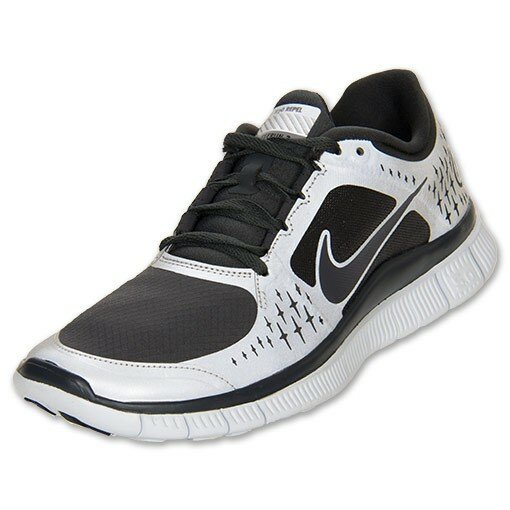 Nike Free Run 3 Shield Chaussures de Running Homme Gris / Argent / Anthracite / Blanc