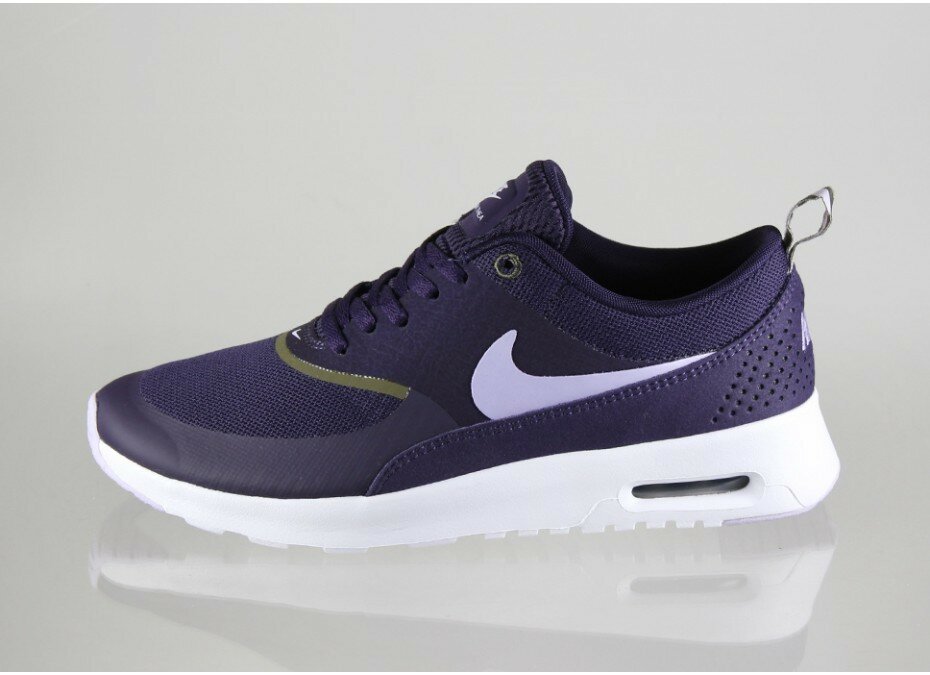 Nike Air Max Thea Modele Femme Pourpre Dynastie/Volt Gel/Olive Moyen/Blanc Code de Style 599409 500