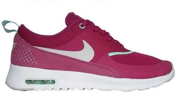 Nike Air Max Thea Femme Swag Rouge Framboise/Poussiéreuse Gris/Vert/Blanc Code de Style 599409-601